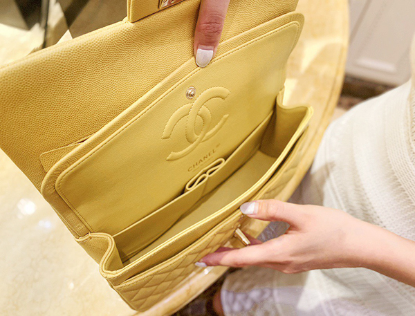 Chanel Classic Flap Bag Yellow - Nice Bag™