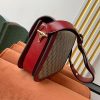 Gucci Horsebit 1955 Shoulder Bag Red sử dụng chất liệu nguyên bản như chính hãng, chuẩn 99% cma kết chất lượng tốt nhất