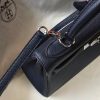Hermes Kelly 25 Bag Bleu Nuit silver sử dụng chất liệu chính hãng. sản xuất hoàn toàn bằng thủ công, chất lượng tốt nhất, chuẩn 99%