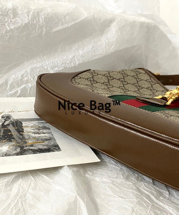 jackie 1961 small shoulder bag beige sử dụng chất liệu nguyên bản như chính hãng, chuẩn 99% chất lượng tốt nhất, full box và phụ kiện