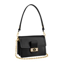 Louis Vuitton Dauphine MM Bag Balck sử dụng chất liệu nguyên bản như chính hãng, chuẩn 99% chất lượng tốt nhất tốt nhất