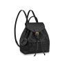 Louis Vuitton Montsouris Backpack Black sử dụng chất liệu da bò nguyển bản như chính hãng, sản xuất hoàn toàn bằng thủ công, chất lượng tốt nhất hiện nay, chuẩn 99% so với chính hãng