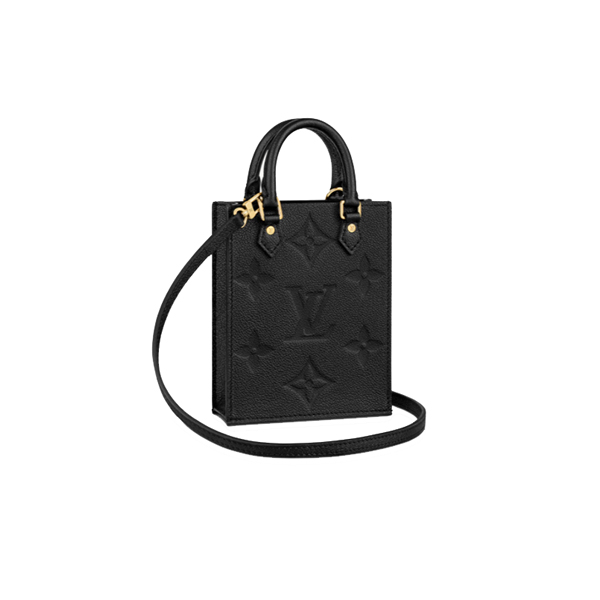 Louis Vuitton Petit Sac Plat Black