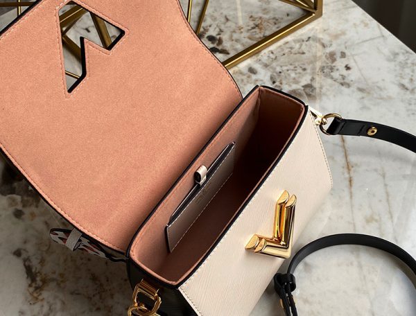 Túi Xách Louis Vuitton Twist Pm bag sử dụng chất liệu chính hãng, sản xuất hoàn toàn bằng thủ công, chất lượng tốt nhất hiện nay, full box và phụ kiện