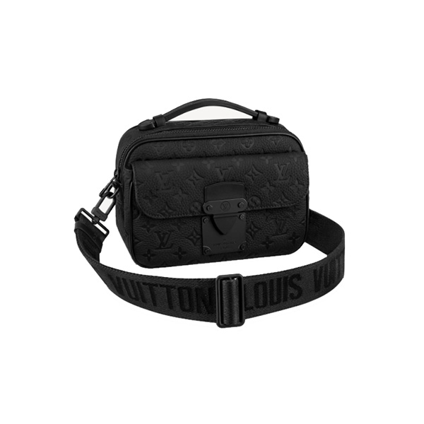 Túi Louis Vuitton S Lock Messenger Bag Monogram-embossed Taurillon Cowhide Leather chất lượng like authentic, sử dụng chất liệu chính hãng, sản xuất hoàn toàn bằng thủ công, chất lượng tốt nhất hiện nay, full box và phụ kiện