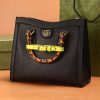 Gucci Diana Small Tote Bag Black Like authentic sử dụng chất liệu chính hãng, sản xuất hoàn toàn bằng thủ công, chất lượng tốt nhất chuẩn 99% so với chính hãng, hỗ trợ trả góp 0% bằng thẻ tín dụng