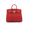 Hermes Birkin Bag Togo 25 Red like authentic sử dụng chất liệu chính hãng, sản xuất hoàn toàn bằng thủ công, tỉ mỉ từng chi tiết, chuẩn 99%, cam kết chất lượng tốt nhất, hỗ trợ trả góp 0% bằng thẻ tín dụng