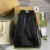 Balo Gucci GG embossed backpack black leather like authentic sử dụng chất liệu chính hãng, sản xuất hoàn toàn bằng thủ công, chuẩn 99% so với chính hãng, hỗ trợ trả góp 0% bằng thẻ tín dụng