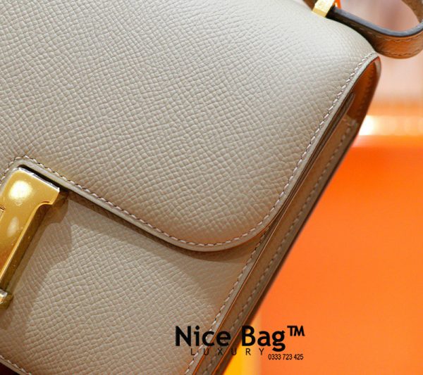Hermès Constance 18 Epsom Gray Gold like authentic sử dụng chất liệu chính hãng, sản xuất hoàn toàn bằng thủ công, chuẩn 99% so với chính hãng, full box và phụ kiện