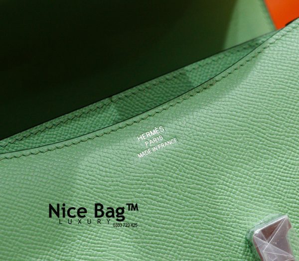Hermès Constance 19 Vert Criquet Epsom Leather like authentic sử dụng chất liệu chính hãng, sản xuất hoàn toàn bằng thủ công, cam kết chất lượng tốt nhất