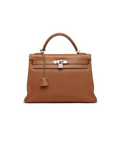 Hermes Kelly Bag 25 Brown like authentic sử dụng chất liệu chính hãng, sản xuất hoàn toàn bằng thủ công, cam kết chất lượng tốt nhất, chuẩn 99% full box và phụ kiện