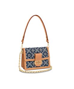 Túi Louis Vuitton Since 1854 Dauphine Mini Blue like authentic sử dụng chất liệu chính hãng, sản xuất hoàn toàn bằng thủ công, cam kết chất lượng tốt nhất, chuẩn 99% so với chính hãng, full box và phụ kiện