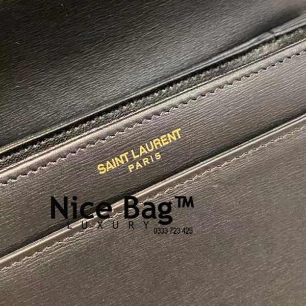 Túi YSL Small Solferino Satchel Crossbody Bag Black like authentic, sử dụng chất liệu chính hãng, sẩn xuất hoàn toàn bằng thủ công, cam kết chất lượng tốt nhất, chuẩn 99% full box và phụ kiện