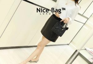 Túi Dior Lady Mini Bag Black Ultra Matte Cannage Calfskin - Nice Bag™