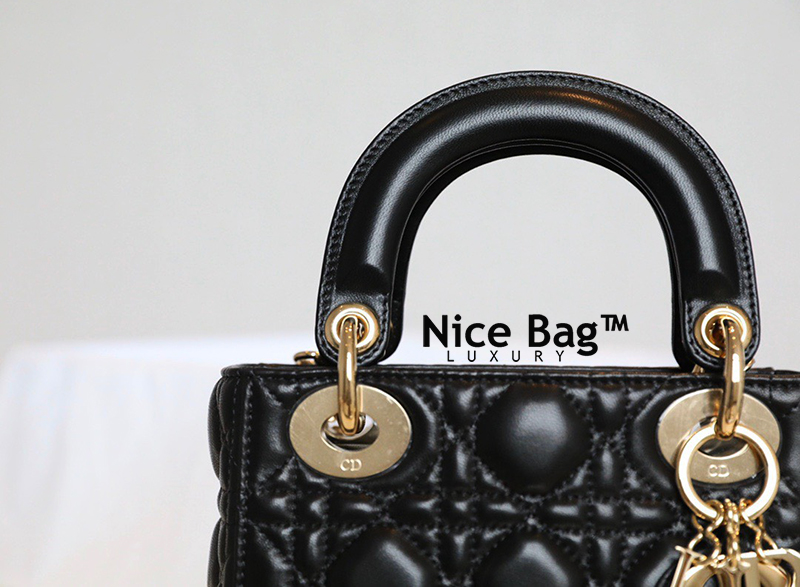 Túi Dior Lady Mini Black Gold - Nice Bag™