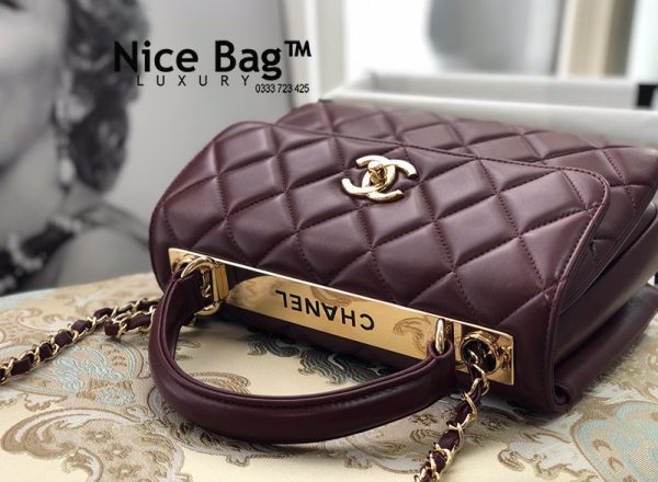 Túi Chanel Trendy CC Brown like authentic sử dụng chất liệu chính hãng, sản xuất hoàn toàn bằng thủ công, cam kết chất lượng tốt nhất, chuẩn 99% cam kết chất lượng tốt nhất, full box và phụ kiện