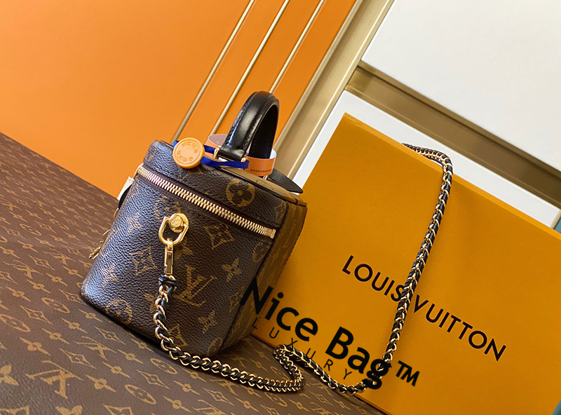 Túi Louis Vuitton LV Nice Nano Toiletry Pouch Monogram - Nice Bag™