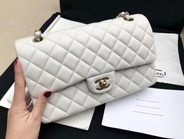 Túi Chanel Classic Flap Bag White