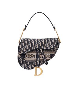 Dior Saddle Bag Blue Dior Oblique like authentic sử dụng chất liệu chính hãng, nguyên bản như chính hãng, cam kết chất lượng tốt nhất chuẩn 99% so với chính hãng, full box và phụ kiện