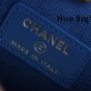 Chanel 22C Mini Vanity Pearl Crush Denim like authentic sử dụng chất liệu nguyên bản như chính hãng, sản xuất hoàn toàn bằng thủ công, cam kết chất lượng tốt nhất, chuẩn 99% full box và phụ kiện