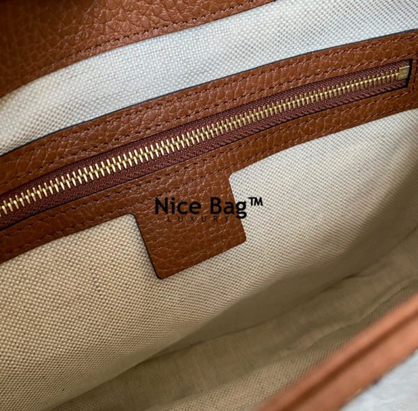 Gucci Jackie 1961 Small Shoulder Bag In Blue And Ivory like authentic sử dụng chất liệu da bê nguyên bản như chính hãng, sản xuất hoàn toàn bằng thủ công, cam kết chất lượng tốt nhất chuẩn 99% so với chính hãng