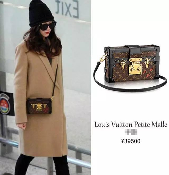 Thiết kế của túi Louis Vuitton Petite Malle 