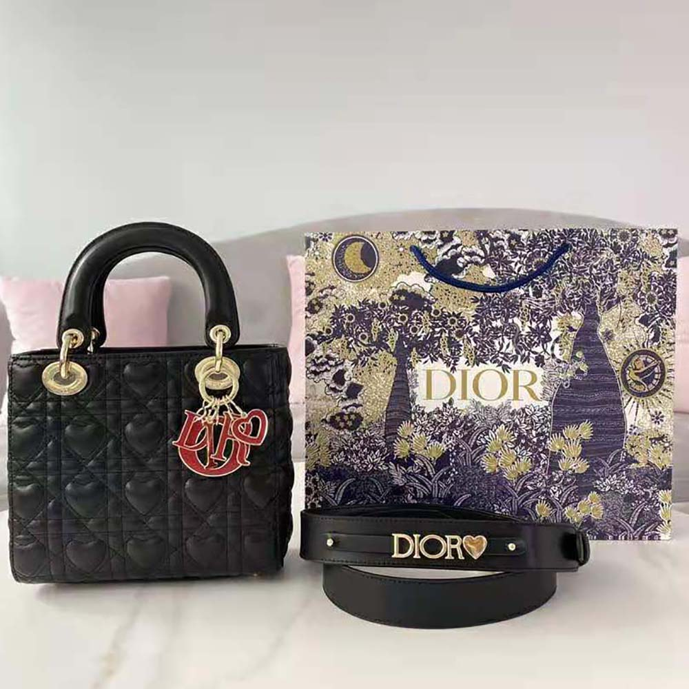 Thiết kế sang trọng của Dior Lady Bag Abc Dioramour
