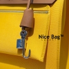 Hermes Herbag Zip Bag Yellow like authentic sử dụng chất liệu da bê nhập ý, vải cavans nguyên bản như chính hãng, sản xuất thủ công 100% cam kết chất lượng tốt nhất, chuẩn 99% full box và phụ kiện