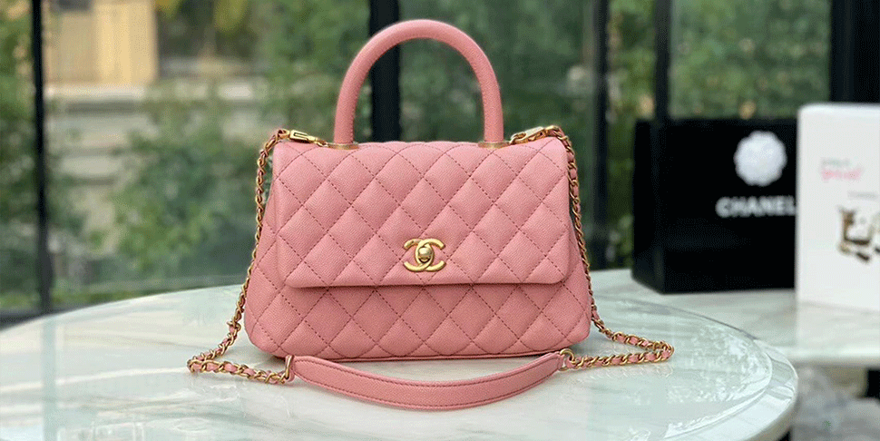 Túi Chanel Coco phiên bản màu hồng phấn nhẹ nhàng