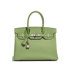 Hermes Birkin 30 Epsom Green like authentic sử dụng chất liệu da bò nhập ý, nguyên bản như chính hãng, được làm 100% bằng thủ công tay, đạt chuẩn 99% sử dụng không ai biết, full box và phụ kiện