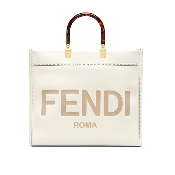 Fendi Sunshine Medium White Leather Shopper like authentic chất lượng vip sử dụng chất liệu da bê nguyên bản như chính hãng, sản xuất hoàn toàn bằng thủ công, cam kết chất lượng tốt nhất