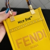 Fendi Sunshine Shopper yellow Leather Mini Bag like authentic chất lượng vip, sử dụng nguyên liệu chính hãng, da bê, được làm hoàn toàn bằng thủ công, cam kết chất lượng tốt nhất