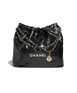 Chanel 22 Bag black like authentic chất lượng vip nhất hiện nay, sử dụng chất liệu da bê hiệu ứng bóng nguyên bản so với chính hãng, sản xuất hoàn toàn bằng thủ công, chuẩn 99%