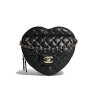 Chanel Heart Bag Black like authentic chất lượng vip nhất hiện nay, sử dụng chất liệu da cừu nguyên bản so với chính hãng, được sản xuất hoàn toàn bằng thủ công. full box và phụ kiện