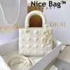 Dior Small Lady My ABCDIOR Diamond Bag White like authentic chất lượng vip nhất hiện nay, sử dụng chất liệu chất liệu da bê, được làm hoàn toàn bằng thủ công, full box và phụ kiện, chuẩn 99% so với chính hãng