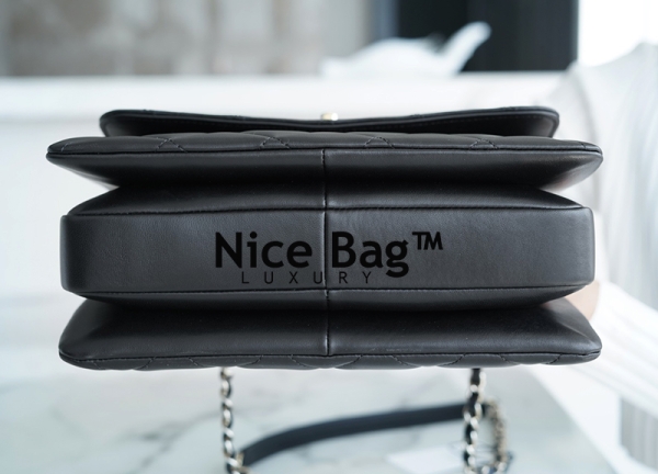 Chanel Trendy Flap Bag With Top Handle like authentic chất lượng vip nhất hiện nay, sử dụng chất liệu da cừu, kim loại màu vàng, cam kết chất lượng tốt nhất, chuẩn 99%, full box và phụ kiện