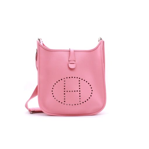 Hermes Evelyne 29 Togo Bag Pink Chất lượng vip nhất hiện nay, sử dụng chất liệu da bò togo nhập ý, được làm thủ công 100%. chuẩn 99% so với chính hãng, full box và phụ kiện