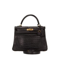 Hermes Kelly 28 Crocodile Black Gold chất lượng vip nhất, sử dụng chất liệu da cá sấu tự nhiên bắc mỹ, được làm bằng tay 100%, kim loại mạ vàng 24k, cam kết chuẩn 99% so với chính hãng, full box và phụ kiện