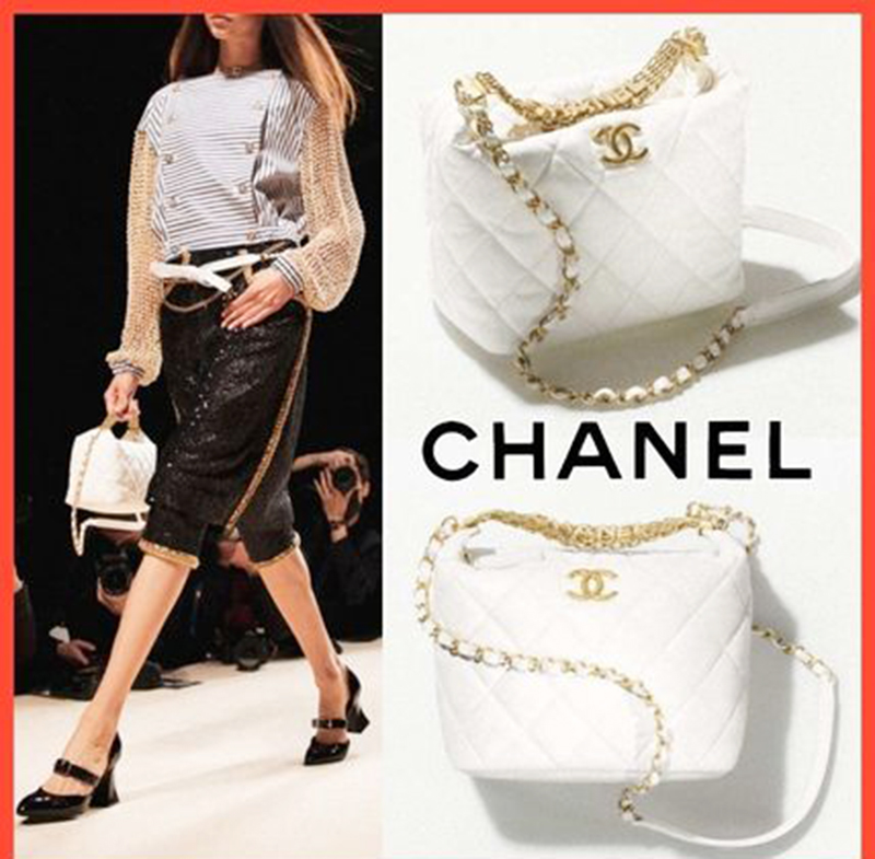Túi Xách Chanel Maxi Hobo Bag Like authentic sử dụng chất liệu hãng, sản xuất bằng thủ công, cam kết chuẩn 99% so với chính hãng, full box và phụ kiện