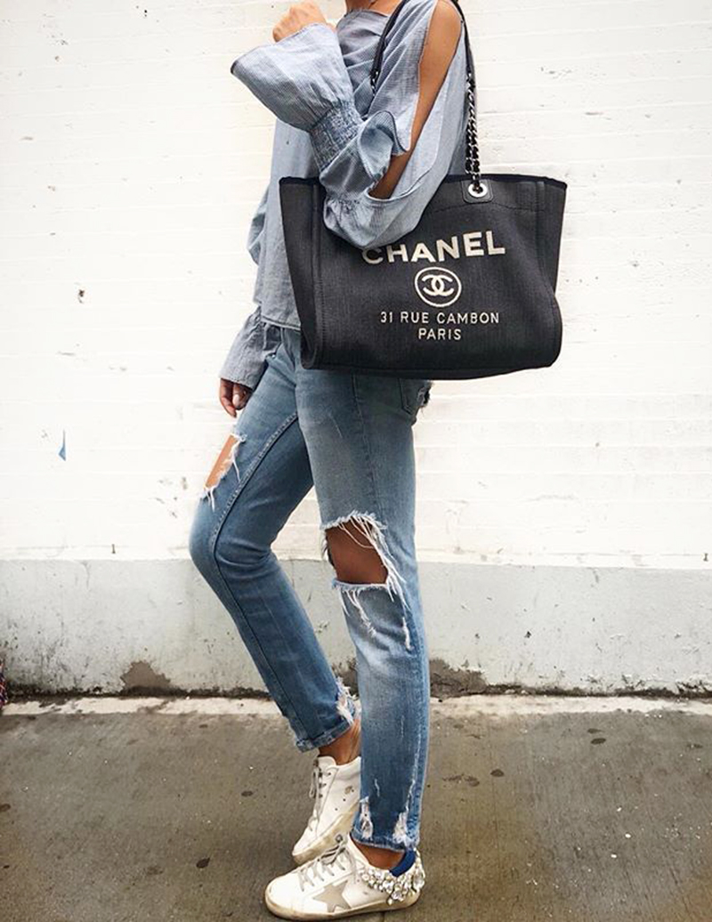 Túi Chanel Shopping Bag New 2022 cập nhật mẫu mã liên tục, chất lượng tốt nhất chuẩn 99% so với chính hãng, dùng chất liệu hãng, full box và phụ kiện