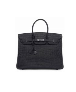 Hermes Birkin Alligator Crocodile Skin Full Black like authentic chất lượng vip nhất hiện nay, được sử dụng chất liệu da cá sấu bắc mỹ tự nhiên, có độ tuổi đạt chuẩn để làm túi xách, chất liệu nguyên bản so với chính hãng, được làm thủ công 100% bằng tay, cam kết chất lượng tương đương chính hãng, full box và phụ kiện