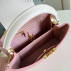 Lv Capucines BB Trianon Pink Greige M21045 like authentic sử dụng chất liệu da bò nguyên bản so với chính hãng, kim loại mạ vàng 24k, cam kết chất lượng tốt nhất chuẩn 99% so với chính hãng, full box và phụ kiện, hỗ trợ trả góp bằng thẻ tín dụng