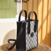 Gucci Tote Mini Bag With Interlocking Black like authentic sử dụng chất liệu chính hãng, sản xuất hoàn toàn bằng thủ công, cam kết chất lượng tốt nhất chuẩn 99% full box và phụ kiện, hỗ trợ trả góp bằng thẻ tín dụng