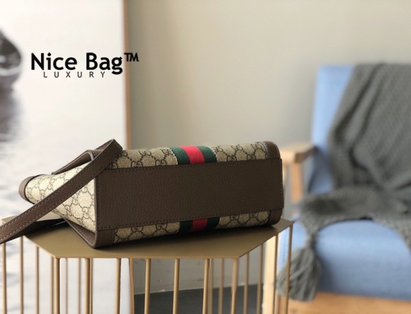 Gucci GG Supreme Ophidia Small Tote shoulder handbag like authentic cam kết chất lượng chuẩn 99% so với chính hãng, sử dụng chất liệu da bò nguyên bản như chính hãng, full box và phụ kiện, hỗ trợ trả góp bằng thẻ tín dụng