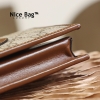 Gucci Horsebit 1955 Wallet With Chain Mini Bag Brown like authentic sử dụng chất liệu da bò nguyên bản như chính hãng, sản xuất hoàn toàn bằng thủ công, cam kết chất lượng chuẩn 99% so với chính hãng, full box và phụ kiện, hỗ trợ trả góp bằng thẻ tín dụng