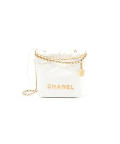 Chanel 22 Mini Handbag white cam kết chất lượng tốt nhất, sử dụng chất liệu da bò nguyên bản như chính hãng, sản xuất hoàn toàn bằng thủ công, chuẩn 99%, full box và phụ kiện, hỗ trợ trả góp bằng thẻ tín dụng