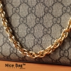 Gucci Gucci Ophidia Handbag Small Beige And Ebony GG Supreme Canvas like authentic sử dụng chất liệu da bò nguyên bản như chính hãng, được làm thủ công, cam kết chất lượng tốt nhất chuẩn 99% so với chính hãng, full box và phụ kiện