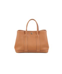 Hermes Garden Party 30 Togo Brown like authentic sử dụng chất liệu da togo nhập ý nguyên bản như chính hãng, được may thủ công tay 100%, cam kết chất lượng đạt 99% so với chính hãng, full box và phụ kiện