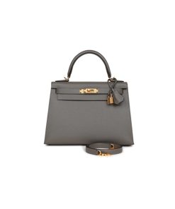 Hermes Kelly Sellier 28 Gris Meyer Epsom Gold Hardware chất lượng like authentic cam kết chất lượng tốt nhất, chuẩn 99% so với chính hãng, sử dụng chất liệu da epsom nhập ý, được may thủ công 100%, full box và phụ kiện, hỗ trợ trả góp bằng thẻ tín dụng