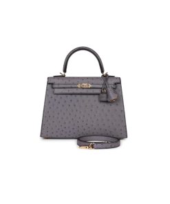 Hermes Kelly Sellier 25 Gris Agate Verso Ostrich Permabrass Hardware like authentic chuẩn 99% so với chính hãng, được may thủ công 100%, được sử dụng da đà điểu tự nhiên châu phi, full box và phụ kiện, hỗ trợ trả góp bằng thẻ tín dụng, miễn phí ship toàn quốc